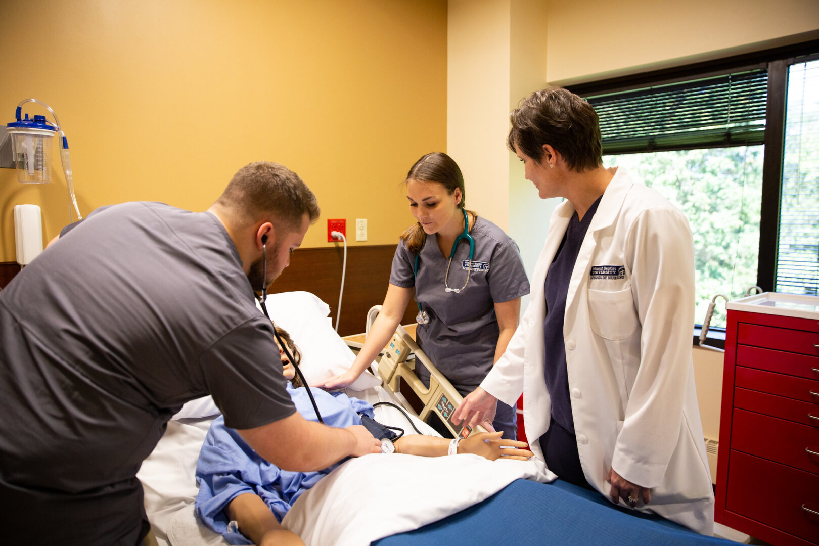 MBU School of Nursing Featured in KSDK News Story - Missouri Baptist  University